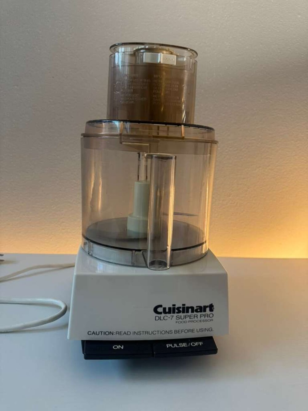 Vintage Cuisinart DLC-7 Super Pro Food Processor – Tested & Working
